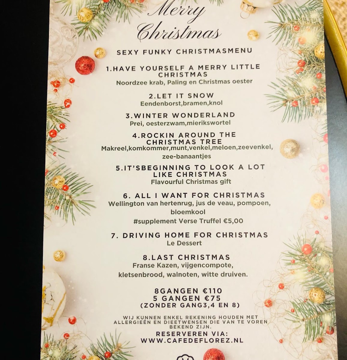 Menu Café De Florèz-1