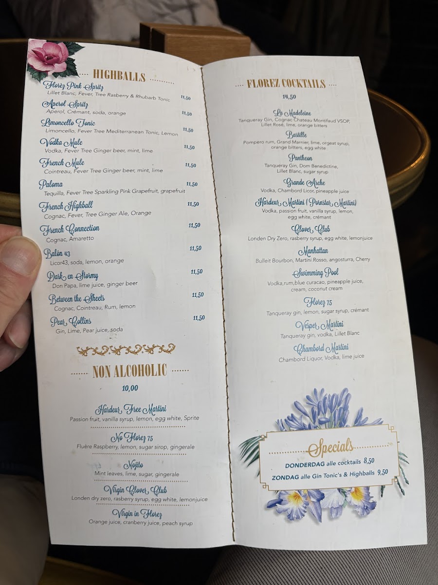 Menu Café De Florèz-3